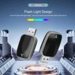 Car CarPlay and Android Auto Wired to Wireless Smart Box Adapter with Type-C Converter - Image 6