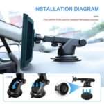Android 15 2G+32G Car Reversing Display Monitor Screen Without Rear View Camera WiFi Version - Image 12