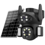 X7 2MP Multi-lens Panoramic Solar Surveillance PTZ Dome Camera - Image 2