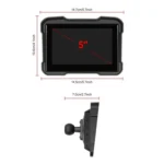 Motorcycle Wireless CarPlay and Android Auto 5 inch HD Screen Waterproof Navigator - Image 13