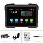 Motorcycle Wireless CarPlay and Android Auto 5 inch HD Screen Waterproof Navigator - Image 14