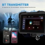 Motorcycle Wireless CarPlay and Android Auto 5 inch HD Screen Waterproof Navigator - Image 9