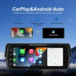 Portable Motorcycle Wireless CarPlay and Android Auto 6.86 inch HD Screen Waterproof Navigator - Image 3