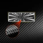 Car Tail Carbon Fiber Decorative Sticker - Image 2