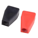 2pcs/Pack Car Battery Wire Terminal Protection Cover Battery Positive Negative Top Post Cap - Image 2