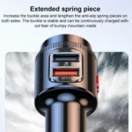 T23 Car FM Transmitter Bluetooth Player Fast Charging - Image 9