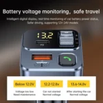 S2 Car Wireless MP3 Player Car Charger - Image 6