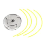 Lawn Mower Aluminum Alloy Grass Trimmer Head with Cables