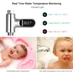 BD-LS-01 Second Generation LED Digital Display Shower Water Thermometer - Image 4