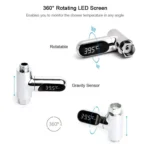 BD-LS-01 Second Generation LED Digital Display Shower Water Thermometer - Image 6