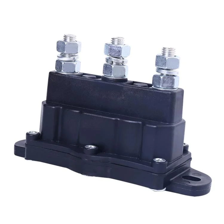 EDA008324501A_1.webp Car Relay Winch Motor Reversing Solenoid Switch DC Six-terminal Relay 2141211A61 - Image 2