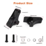 Motorcycle 2 inch Rear Slam Shock Lowering Blocks Kits for Harley 2002-2022 - Image 2