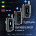 D2000 HD IPS Screen Portable Blow-Type High-Precision Alcohol Content Tester - Image 13