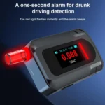 D2000 HD IPS Screen Portable Blow-Type High-Precision Alcohol Content Tester - Image 14