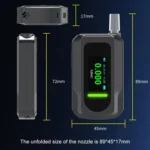 D2000 HD IPS Screen Portable Blow-Type High-Precision Alcohol Content Tester - Image 16