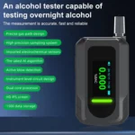 D2000 HD IPS Screen Portable Blow-Type High-Precision Alcohol Content Tester - Image 3