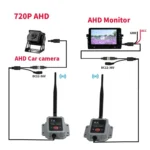 2.4G Wireless Transmitter Receiver Camera Transmitter Wireless Device for Truck and Bus - Image 6