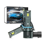 1 Pair 32W 3200LM 6500K Car LED Headlight Bulb with Fan - Image 2