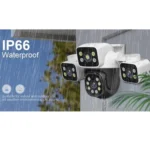 ESCAM PT223 3x4MP HD Motion Detection WiFi Three-screen PTZ IP Camera - Image 10