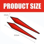 Car Door Anti-collision PVC Strip, Size: 23.5x3.5cm - Image 3