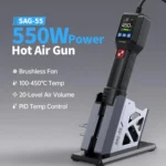 FNIRSI SAG-55 550W High Temperature Portable Micro Hot Air Gun - Image 2