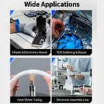 FNIRSI SAG-55 550W High Temperature Portable Micro Hot Air Gun - Image 12