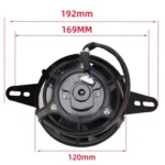 Motorcycle Cooling Fan ATV Beach Car Cold Water Tank Radiator - Image 2