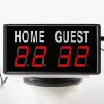 KYX--0014 LED Portable Electronic Scoreboard Remote Control Sports Game Score Record