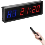 KYX--0015 1.5 inch 6-digit Cycle Interval Fitness Exercise Multi-function Timer