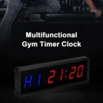 KYX--0015 1.5 inch 6-digit Cycle Interval Fitness Exercise Multi-function Timer - Image 4