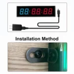 KYX--0023 2.3 inch 6-digit LED Sports Fitness Multi-function Timer - Image 7