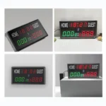 KYX--0030 13-digit LED Electronic Scoreboard Remote Control Multi-function Competition Timer - Image 3