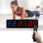 KYX--0040 4 inch 6-digit LED Sports Fitness Multi-function Timer