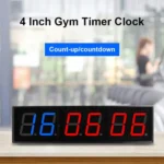 KYX--0040 4 inch 6-digit LED Sports Fitness Multi-function Timer - Image 5