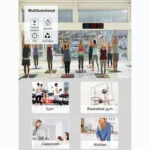 KYX--0040 4 inch 6-digit LED Sports Fitness Multi-function Timer - Image 6