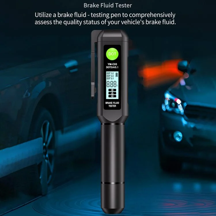 EDA008364701A_3.webp YM-C03 Digital Display Car Brake Fluid Tester Brake Fluid Water Content Tester - Image 4