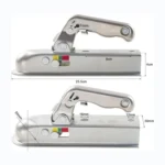 50mm Universal Ball Tow Bar Ball Trailer Coupling - Image 2