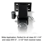 5/8 inch and 1/2 inch Car American Towing Hitch Metal Lock - Image 4