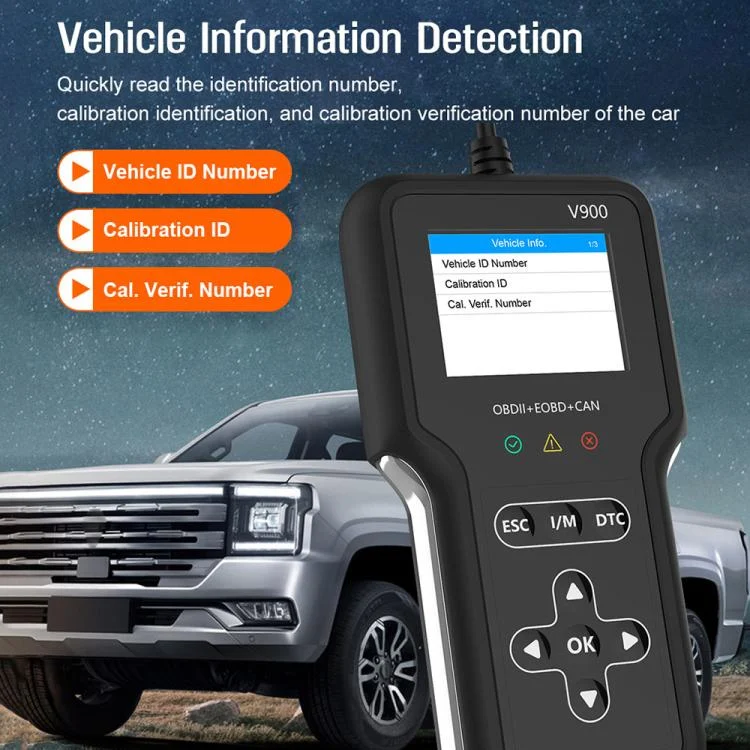EDA008365301A_8.webp V900 Car Engine Transmission Diagnostic Scanner Tool Car Fault Detector - Image 9