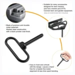 5/8 inch Lawn Tow Behind Attachment Hitch Tractor Towing Hitch Pin - Image 3