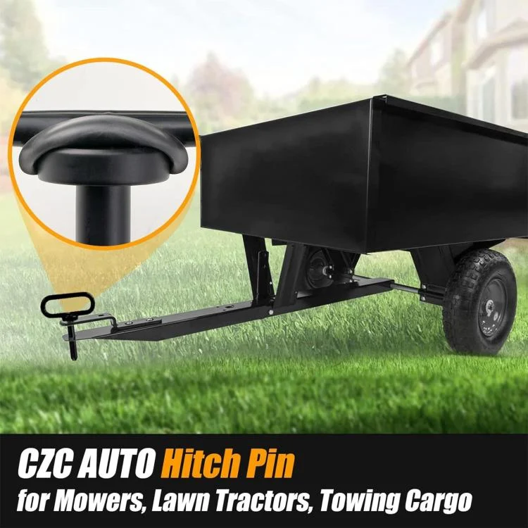 EDA008365501A_4.webp 5/8 inch Lawn Tow Behind Attachment Hitch Tractor Towing Hitch Pin - Image 5