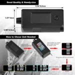 Car Digital Tire Pressure Gauge and Tire Tread Depth Gauge - Image 3