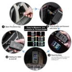 Car Digital Tire Pressure Gauge and Tire Tread Depth Gauge - Image 6