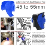 Motorcycle Fork Seal Cleaner, Front Fork Seal Cleaner Tool, Shock Repair Absorber Tool 45mm-55mm - Image 6