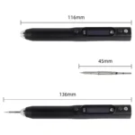 S20 20W 9V Handheld Precision Soldering Iron with 3 Soldering Tips - Image 2