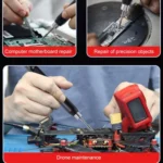 S20 20W 9V Handheld Precision Soldering Iron with 3 Soldering Tips - Image 5