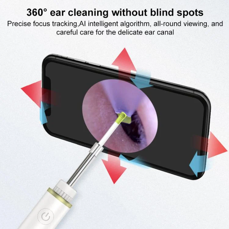 EDA008392701A_1.webp TESLONG SA39A WIFI Smart Visual Otoscope LED Ear Pick - Image 2