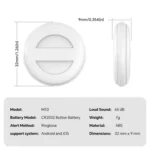 M10 Mini GPS Location Tracker Anti-lost Device with Keychain - Image 10