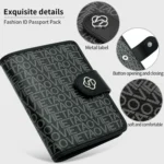VIETAO VT-ZP-240 Multifunctional Leather Passport Card Holder - Image 4