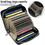 VIETAO VT-ZP-241 Multifunctional Leather Card Holder Wallet - Image 5